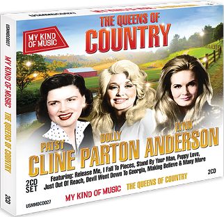 Various - My Kind Of Music - Queens Of Country - Dolly Parton, Patsy Cline, Lynn Anderson (2CD / Download) - CD