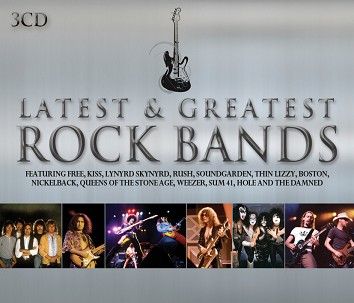 Various - Latest & Greatest Rock Bands - CD