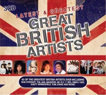 Various - Latest & Greatest Great British Artists (3CD) - CD